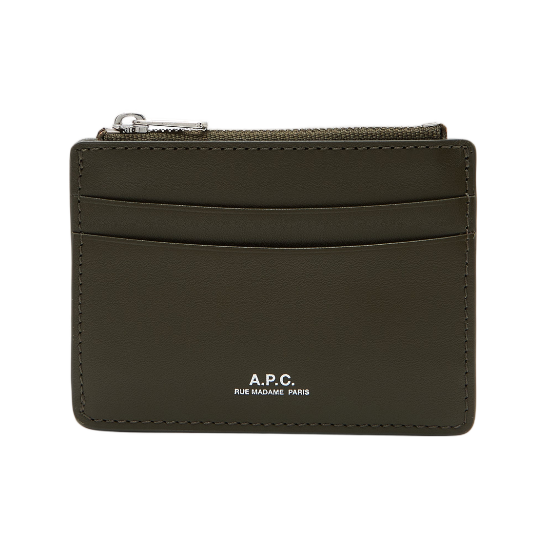 아페쎄 파리 카드홀더 카키 퐁쎄(A.P.C. Paris Cardholder Kaki Fonce)