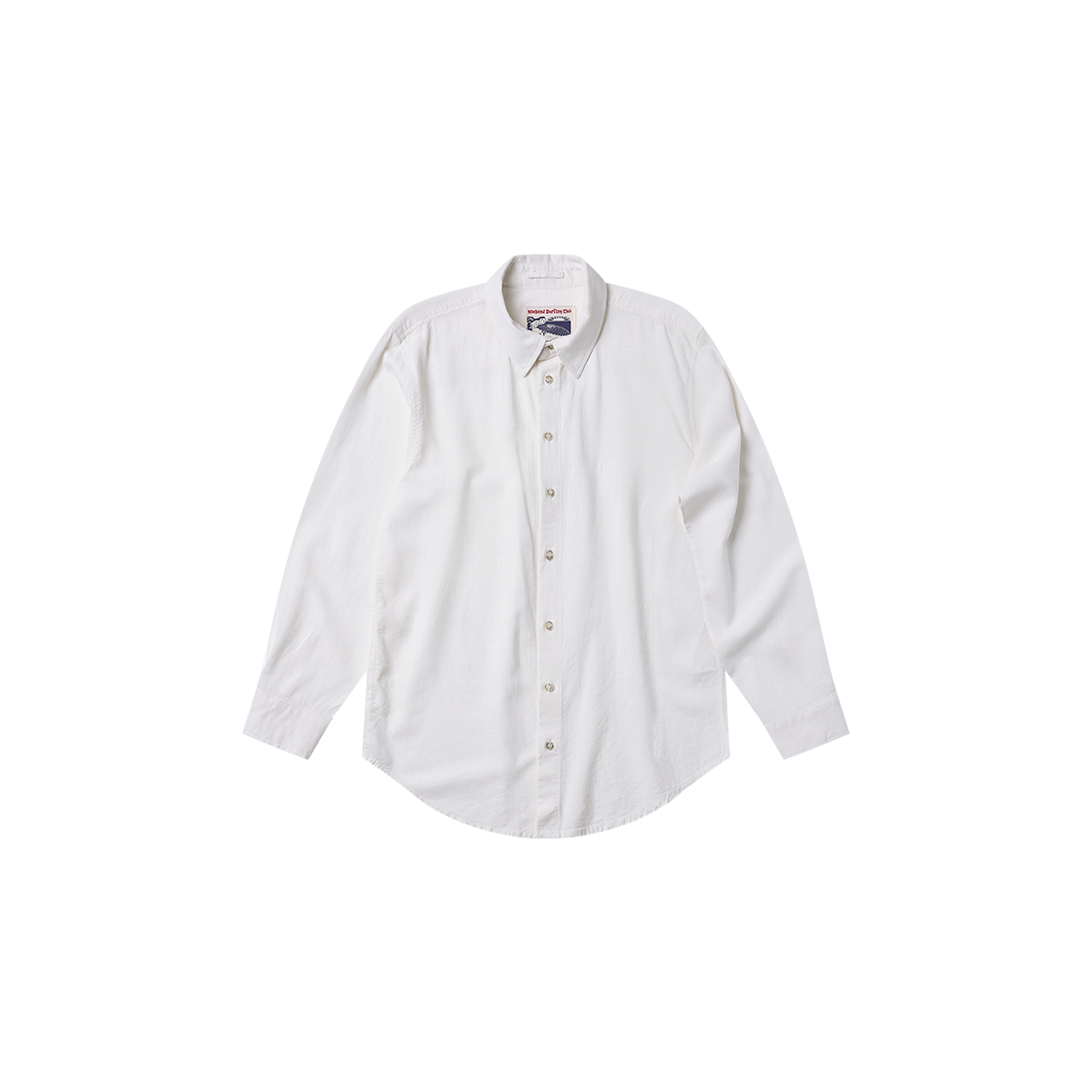 플랫웨이브 인 서울 로엔 린넨 롱슬리브 셔츠 아이보리(Flatwave in Seoul Loen Linen Longsleeve Shirt Ivory) - 1