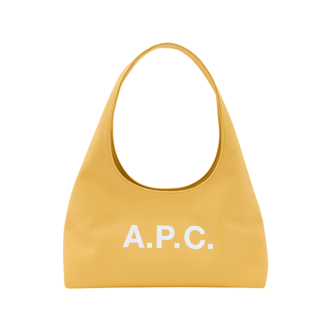 PUAAT-F67027-DAR A.P.C. Baby Ninon Shoulder Bag Butter Yellow