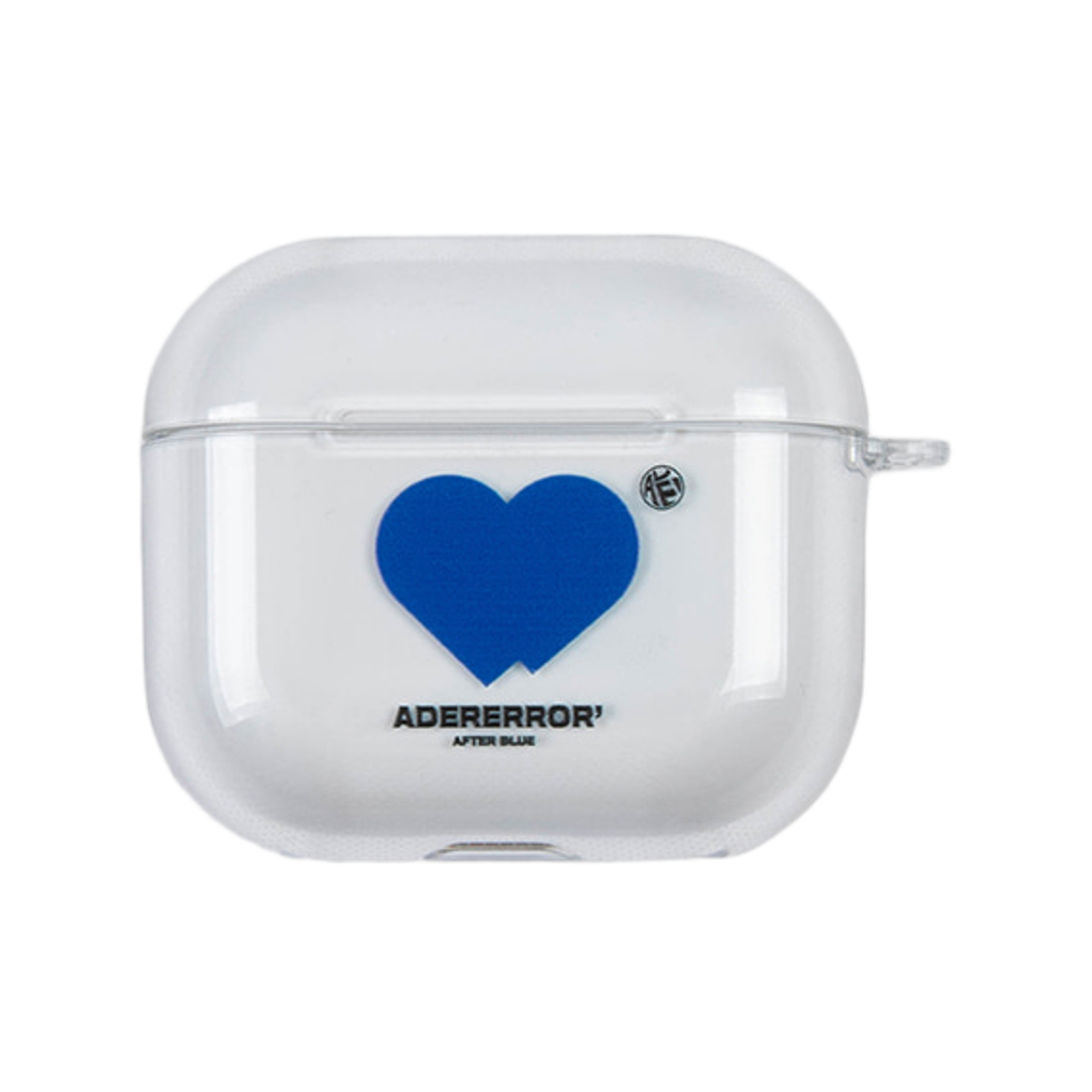 아더에러 트윈 하트 에어팟 하드 케이스 클리어(Ader Error Twin Heart Airpods Hard Case Clear)