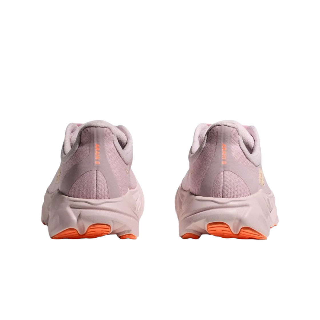 (W) 호카 아라히 8 라일락 크림 네온 캔탈로프 - 레귤러((W) Hoka Arahi 8 Lilac Cream Neon Cantaloupe - Regular) - 3
