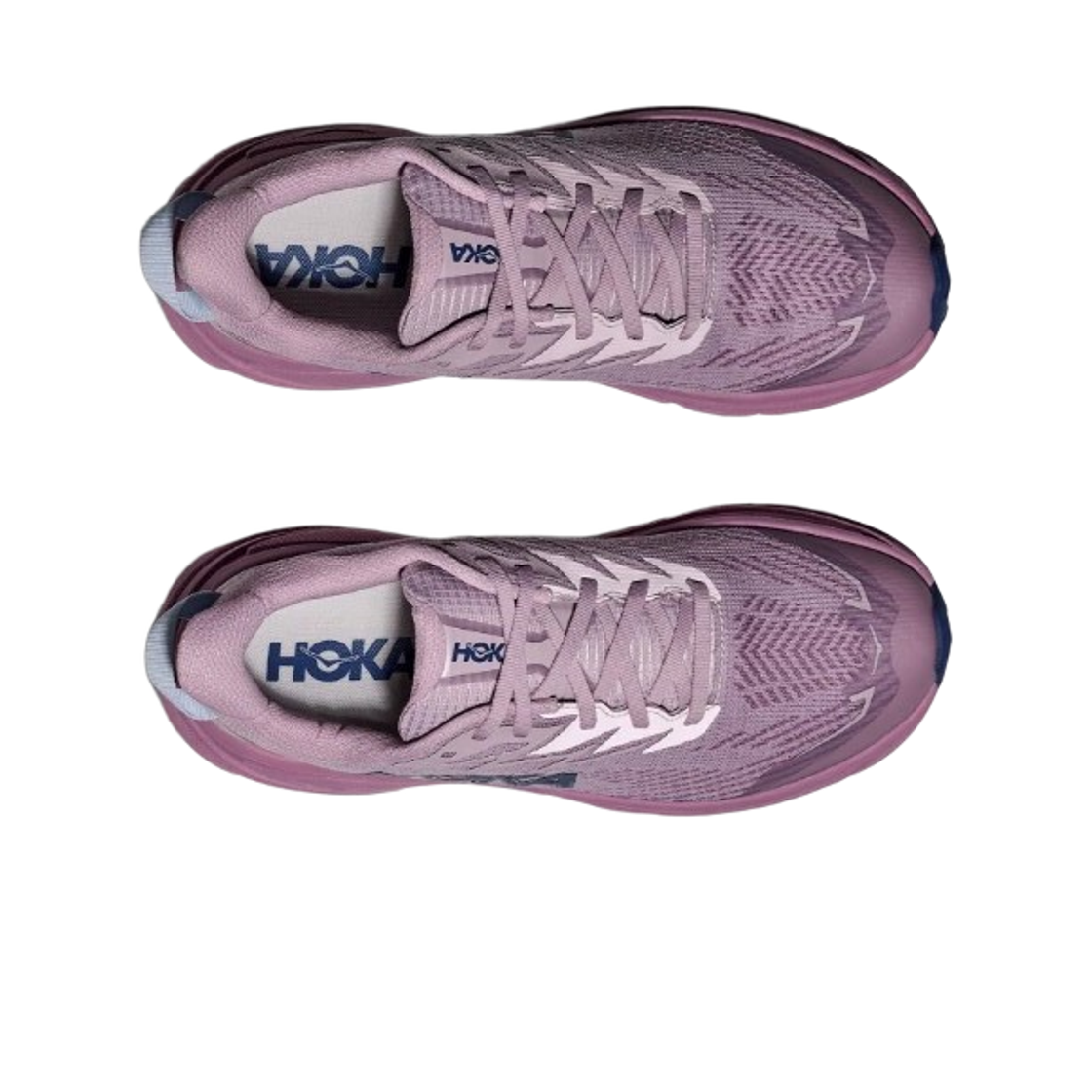 (W) 호카 챌린저 8 GTX 프레그렌트 라일락 베리 모브 - 레귤러((W) Hoka Challenger 8 GTX Fragrant Lilac Berry Mauve - Regular) - 2