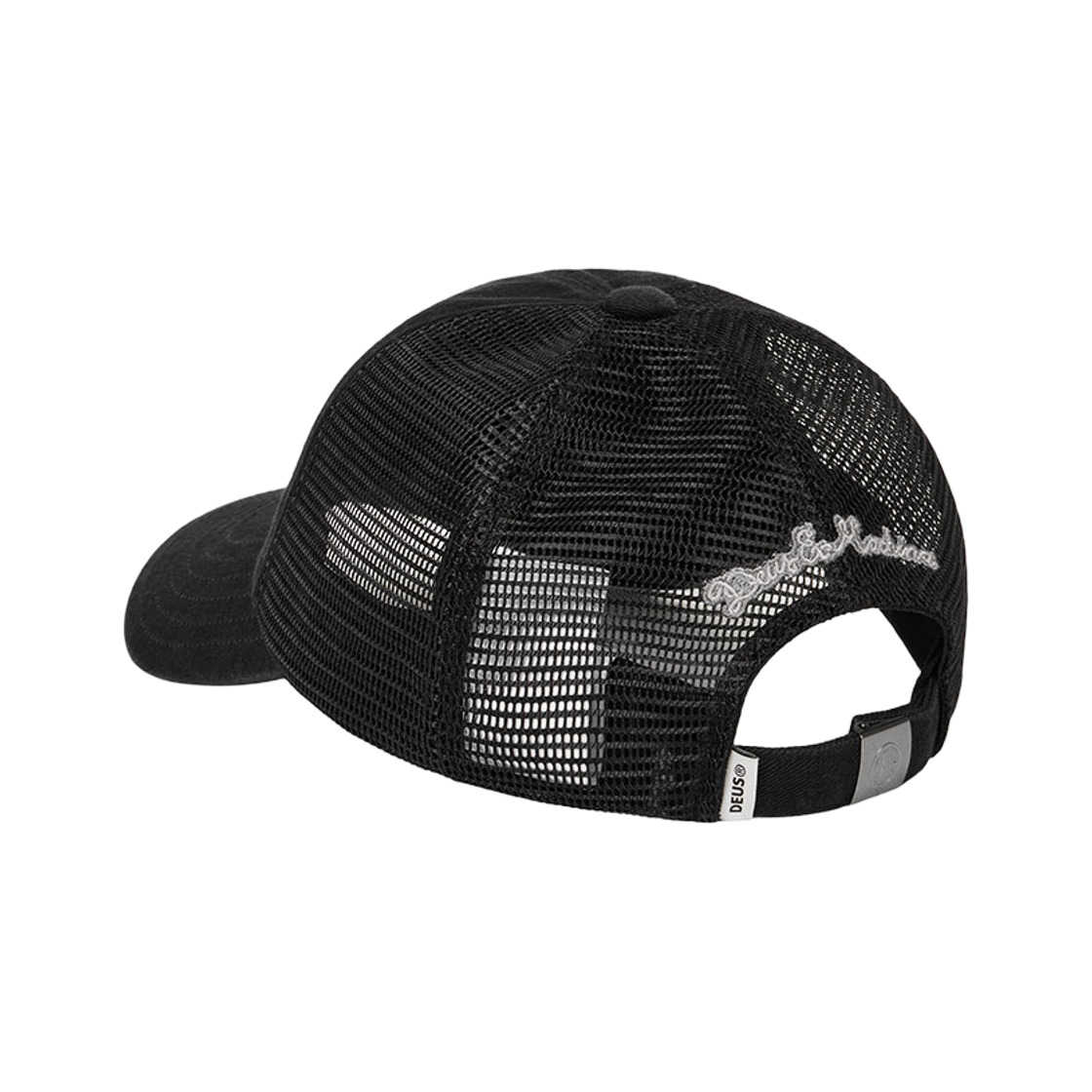 [6% 적립] 데우스 엑스 마키나 서울 스크립트 어드레스 캡 블랙([6% 적립] Deus Ex Machina Seoul Script Address Cap Black) - 2