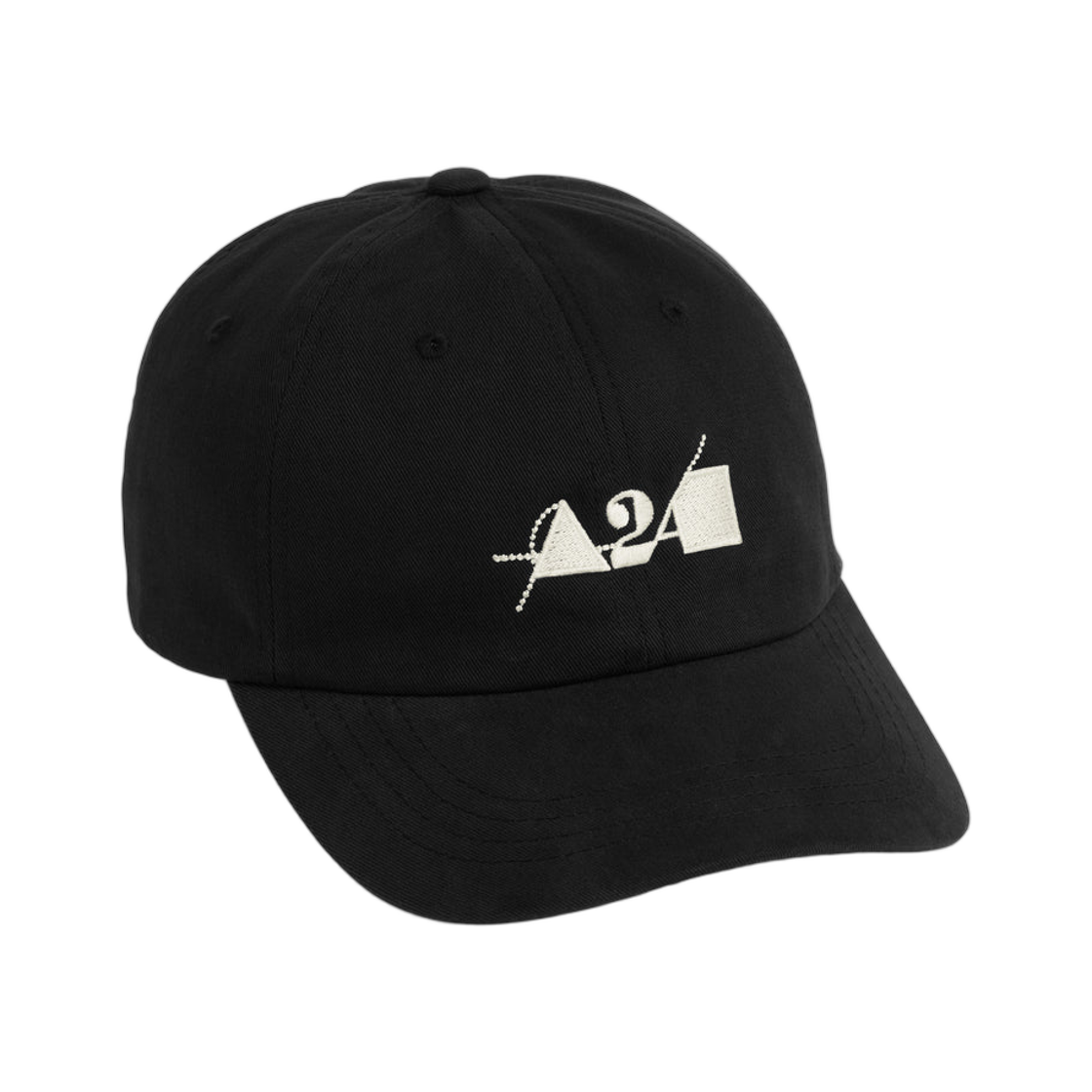 A24 바우하우스 로고 햇 블랙(A24 Bauhaus Logo Hat Black)