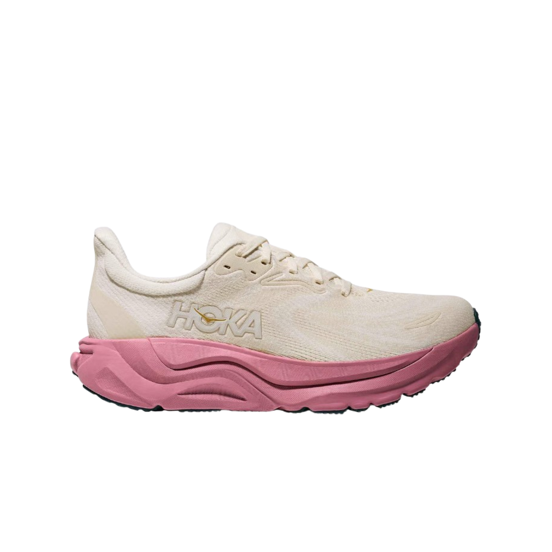 (W) 호카 아라히 8 앨러배스터 링곤베리 - 레귤러((W) Hoka Arahi 8 Alabaster Lingonberry - Regular)