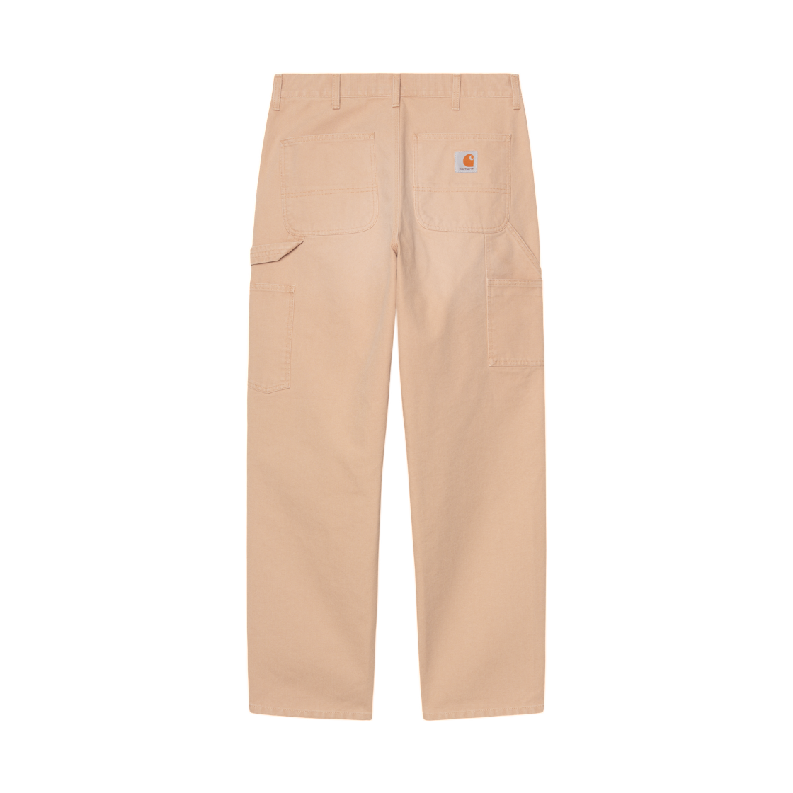 I034798-07E-4O Carhartt WIP Single Knee Pant Dusty H Brown Stone Canvas