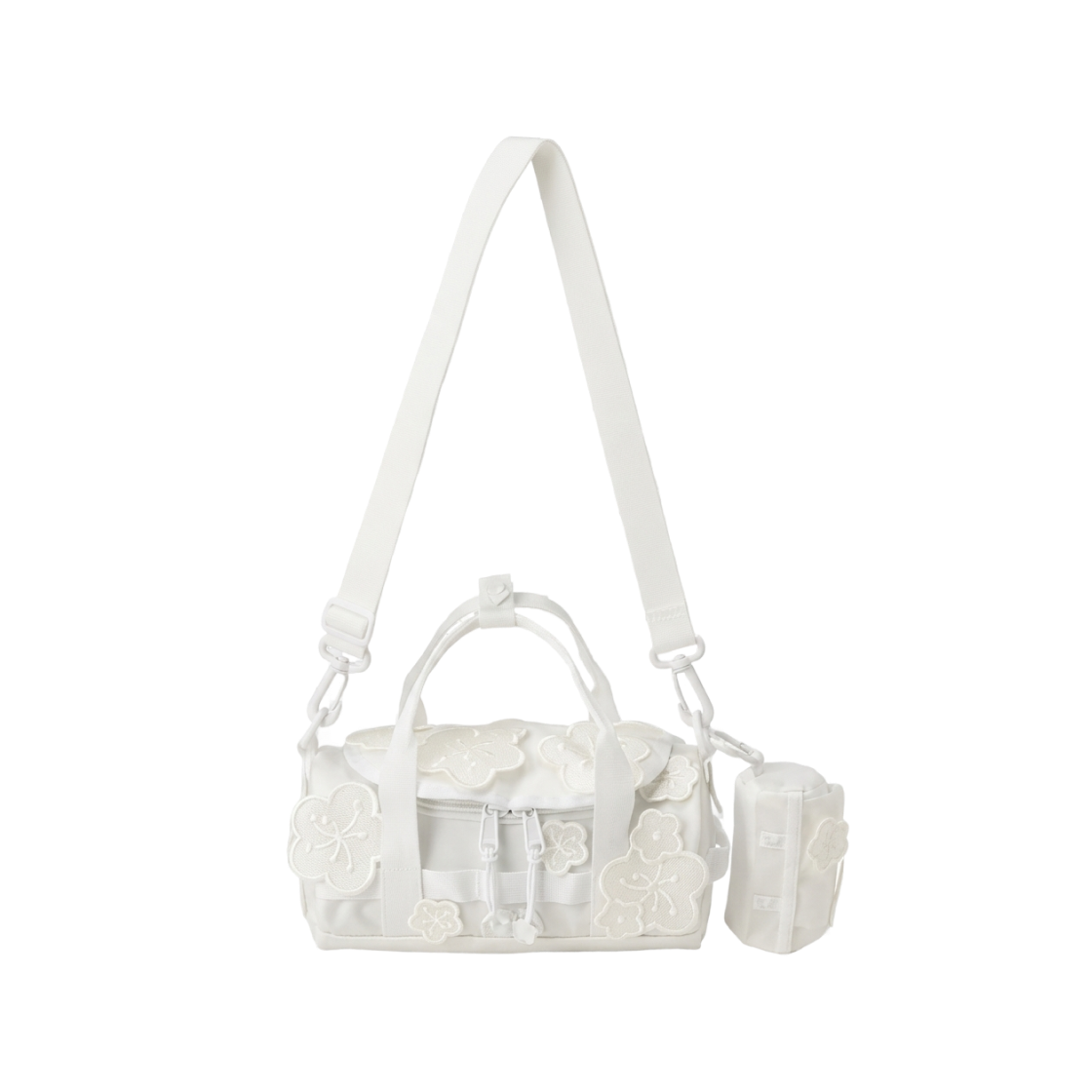 노스페이스 x 세실리에 반센 베이스 캠프 클러치 TNF 화이트(The North Face x Cecilie Bahnsen Base Camp Clutch TNF White) - 1