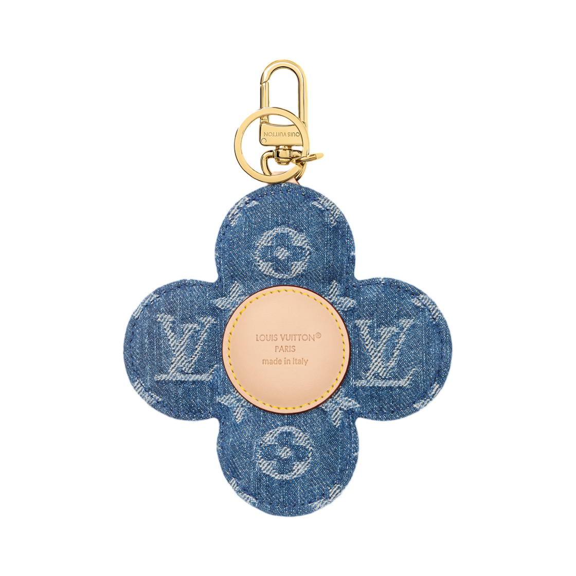 (W) 루이비통 비비안 데님 백 참 데님 블루((W) Louis Vuitton Vivienne Denim Bag Charm Denim Blue) - 2