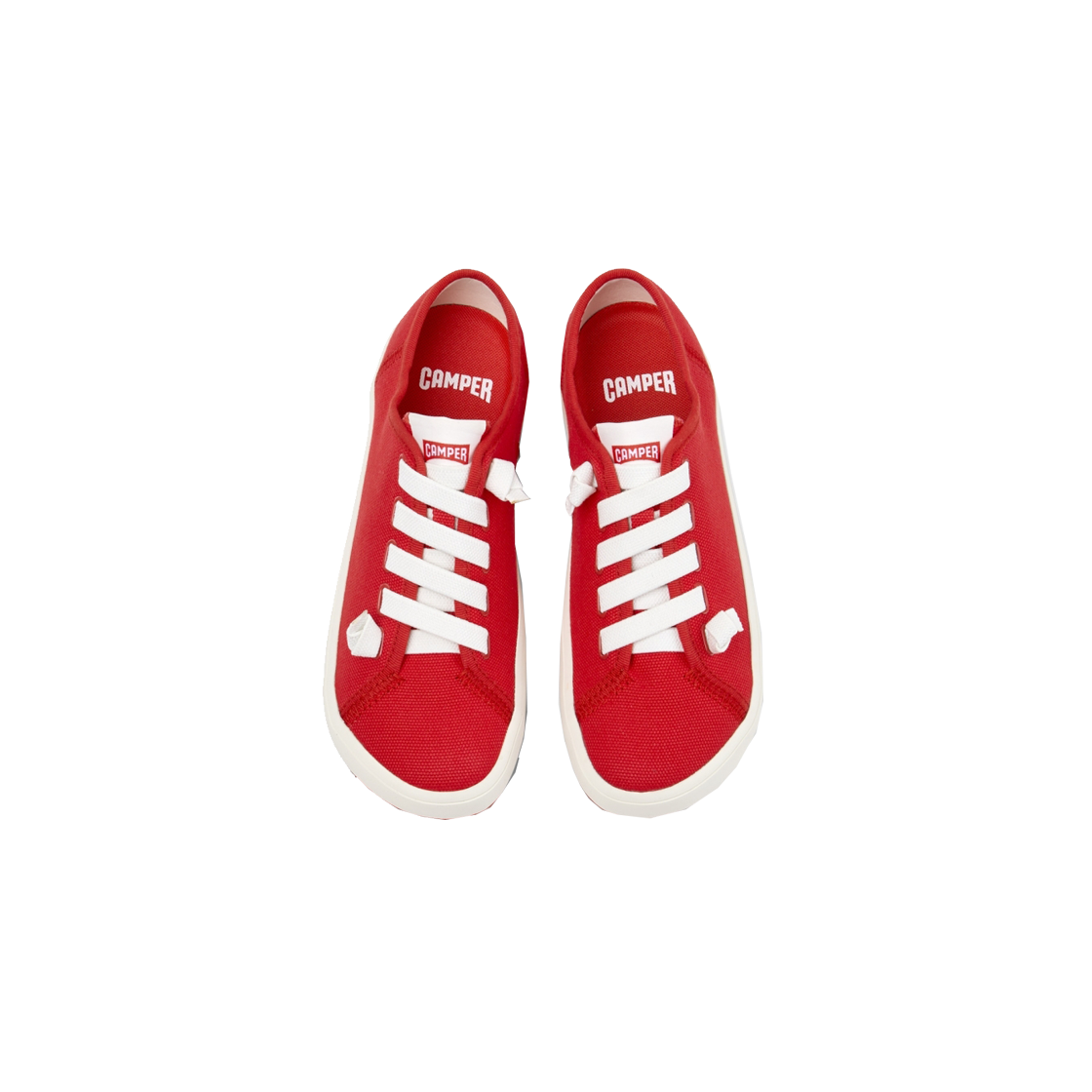 캠퍼 여성 페우 람블라 II 스니커즈 레드(Camper Women Peu Rambla Ii Sneakers Red) - 3