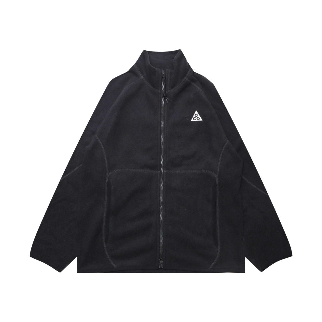 IF0965-010 Nike ACG Wolf Tree Full Zip Fleece Jacket Black Anthracite - Asia