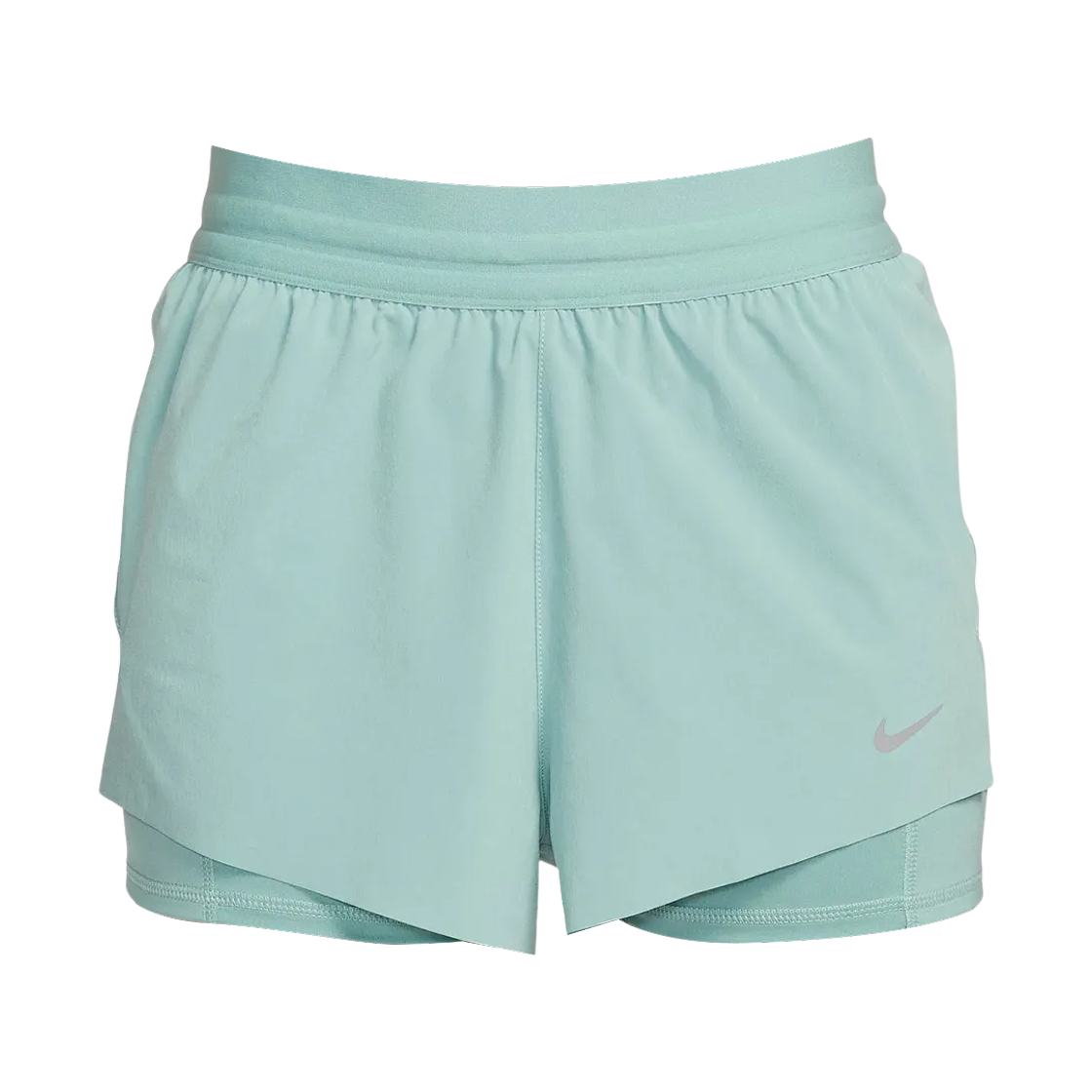 HJ5377-017 (W) Nike Swift Dri-Fit Mid Rise 2-In-1 Running Shorts Cannon - Asia