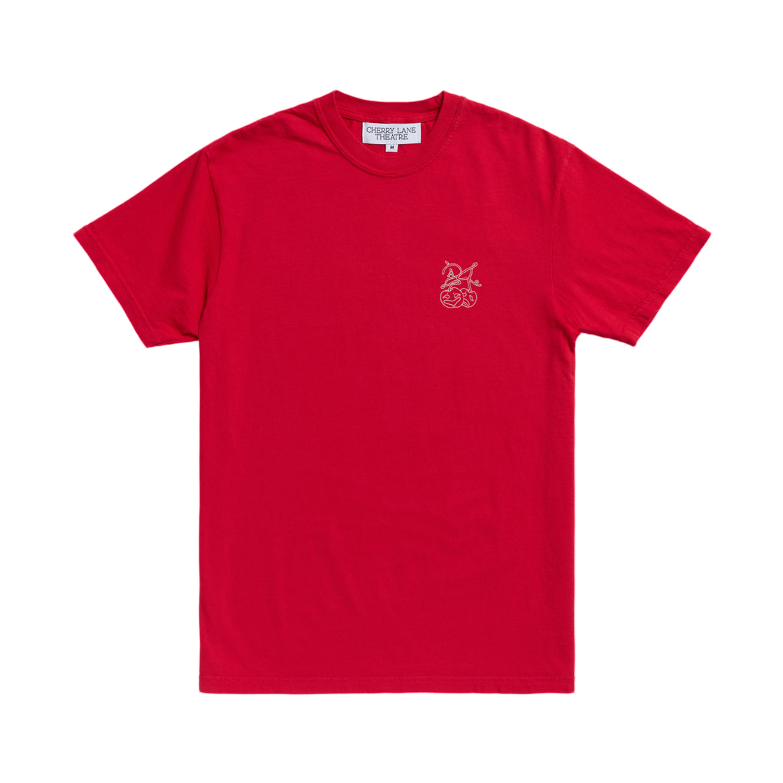 A24 더 체리 레인 시어터 티셔츠 레드(A24 The Cherry Lane Theatre T-Shirt Red) - 1