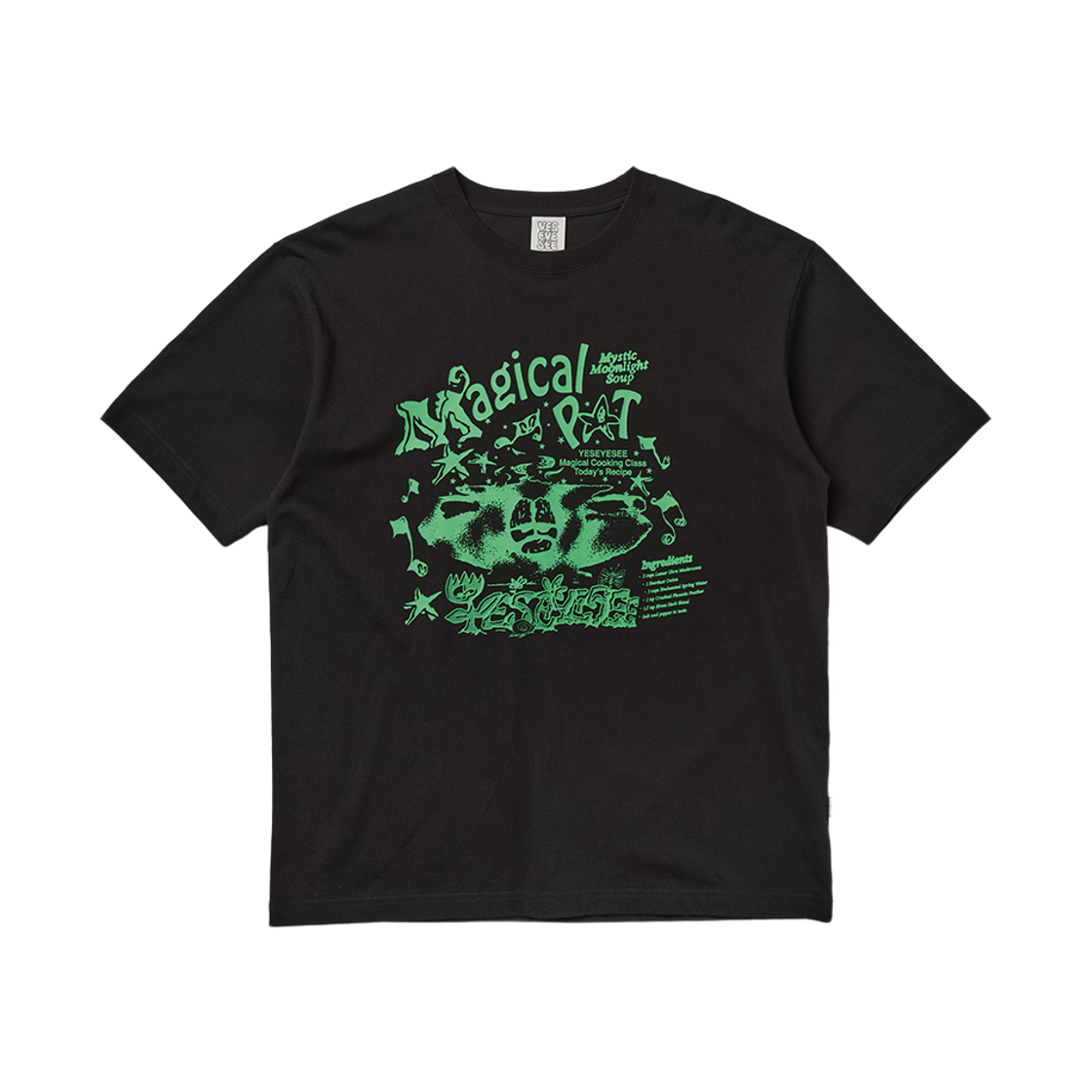 [더블적립]예스아이씨 예스 매지컬 티셔츠 블랙