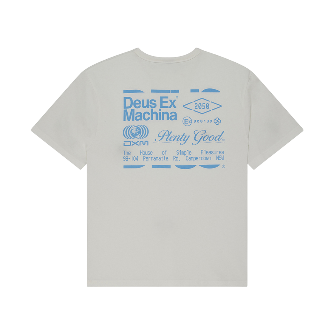 D262UTS544010 [6% 적립] Deus Ex Machina Plenty Good Tee White