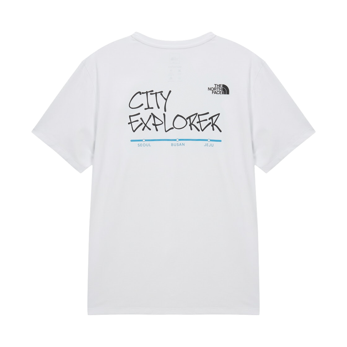 NT7US35B The North Face Traveler S/S R/T-Shirt White - 26SS