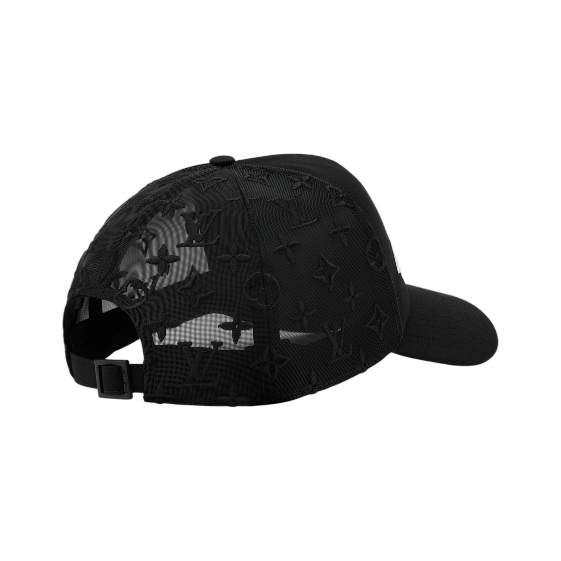 루이비통 시그니쳐 메쉬 캡 블랙(Louis Vuitton Signature Mesh Cap Black) - 3