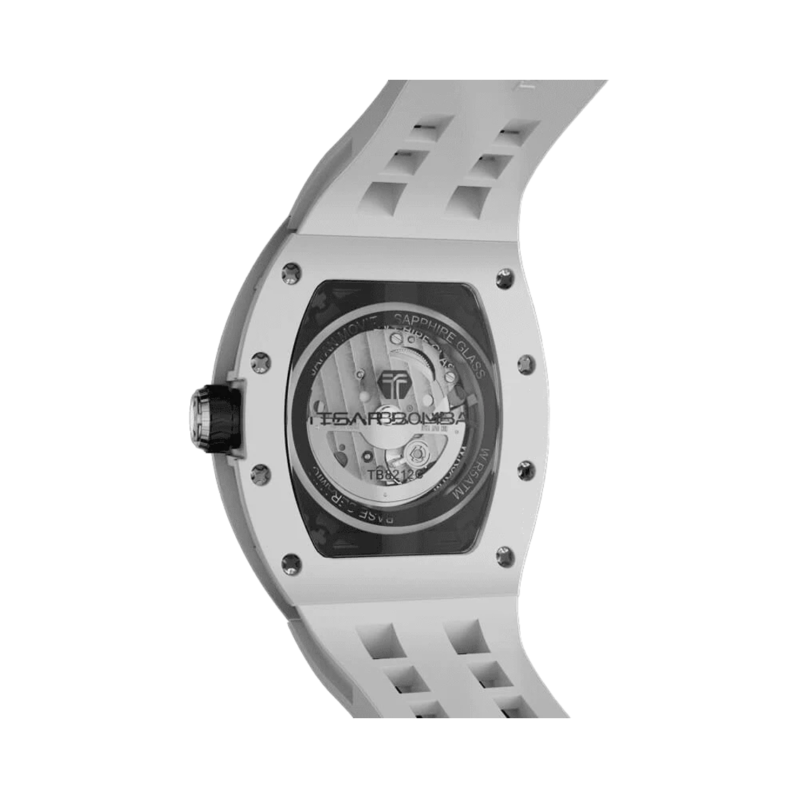 차르봄바 엘리멘탈 카본파이버 파워리저브 오토매틱 TB8212CF-01 화이트(Tsar Bomba Elemental-Carbon Fiber Automatic TB8212CF-01 White) - 2