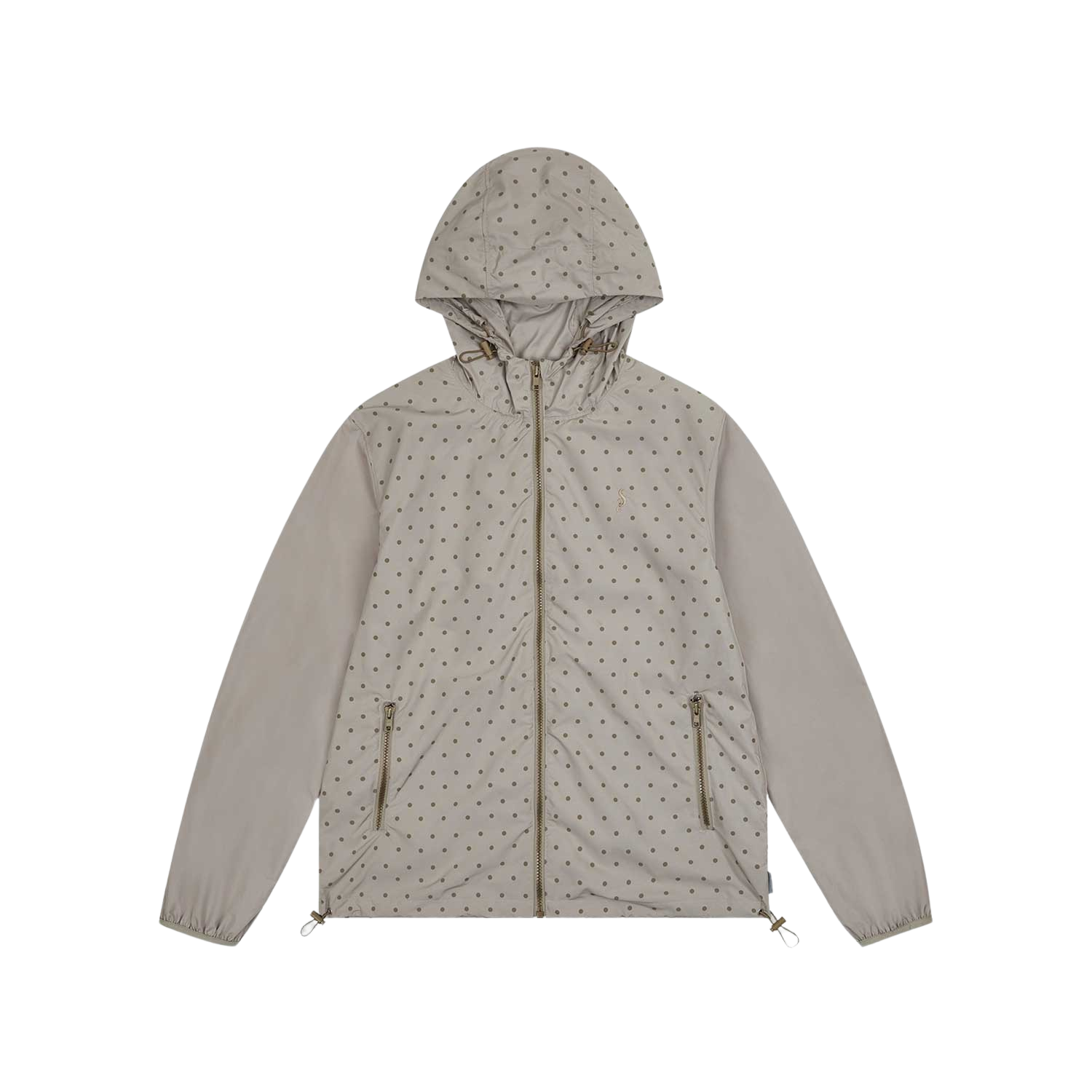 [KREAM 단독] 사파리스팟 에스 클레프 도트 윈드브레이커 베이지([KREAM 단독] Safarispot S Clef Dot Windbreaker Beige)