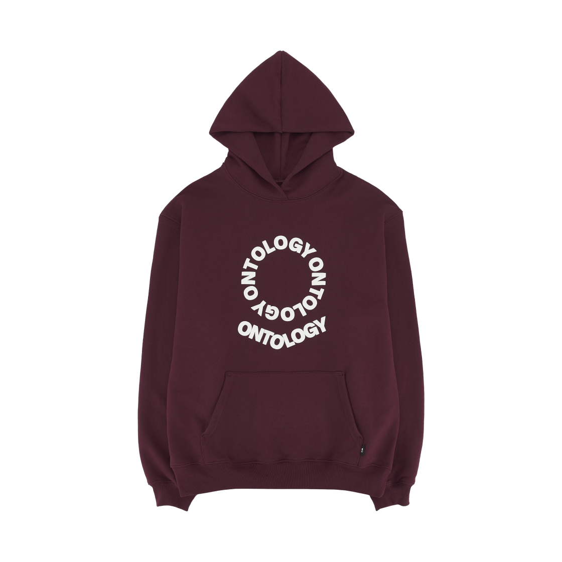 팔란티어 온톨로지 발렌타인스 후드 딥 보르도(Palantir Ontology Valentine's Hoodie Deep Bordeaux)