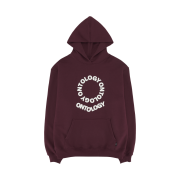 Palantir Ontology Valentine's Hoodie Deep Bordeaux