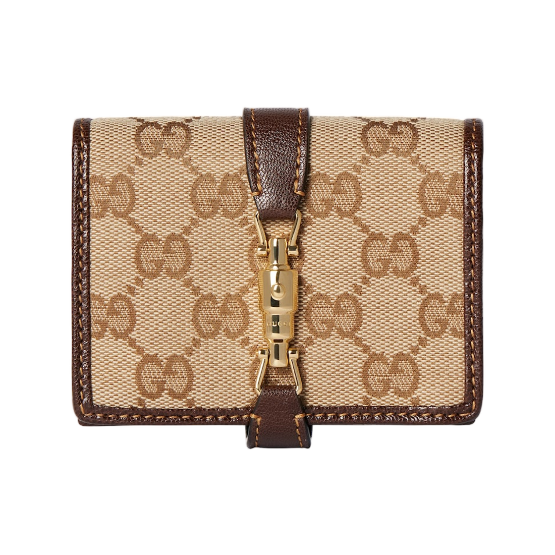 867166-FAFV2-9651 Gucci Jackie Medium Wallet Sand Brown