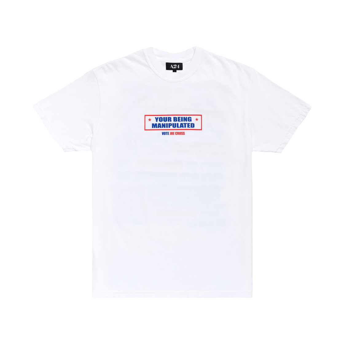A24 조 크로스 캠페인 티셔츠 화이트(A24 Joe Cross Campaign T-Shirt White) - 1