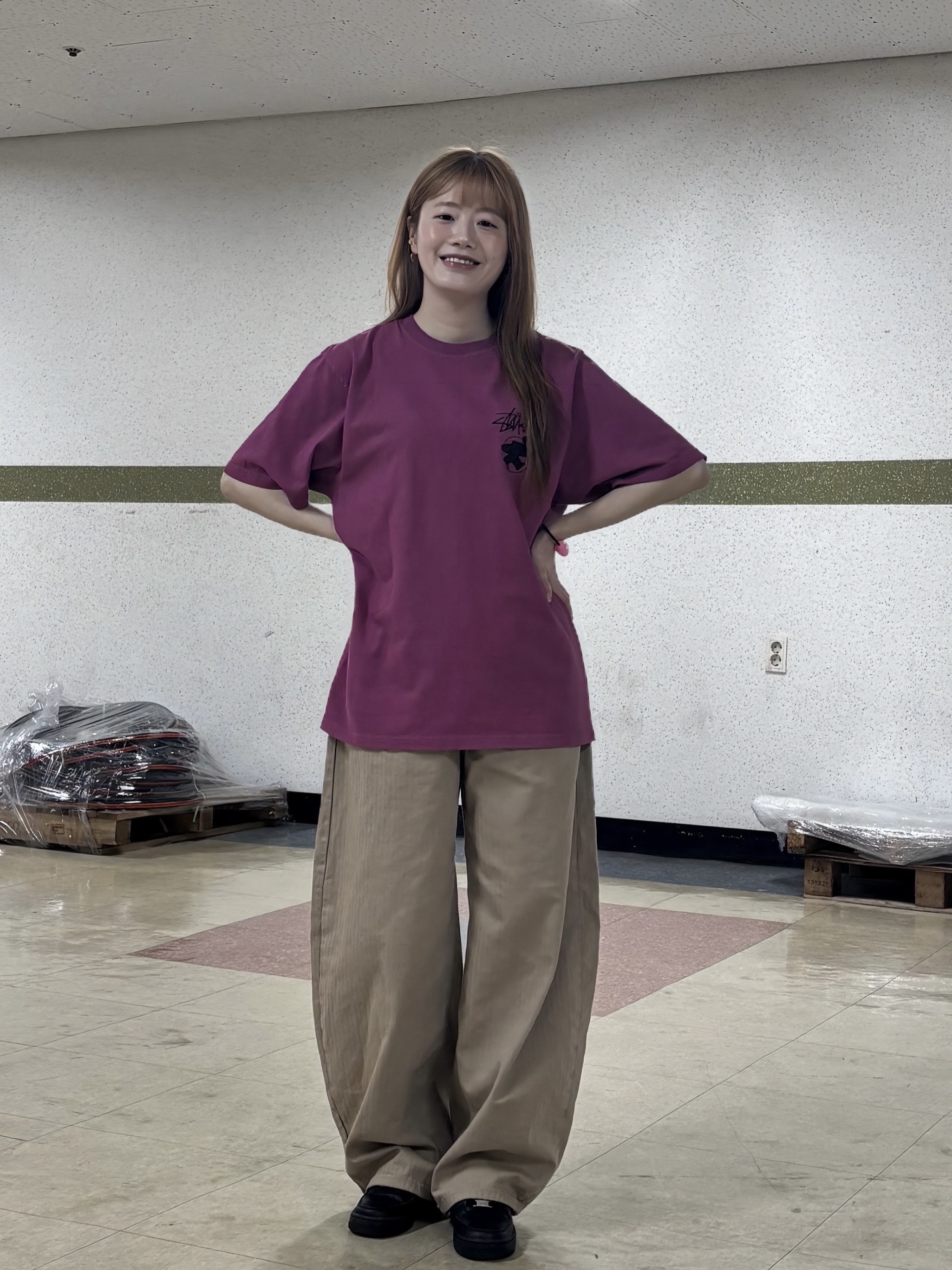 Human Made Heart Rubber Band Pink, (W) Nike Air Force 1 '07 Low Triple Black 착용 스타일 - 1