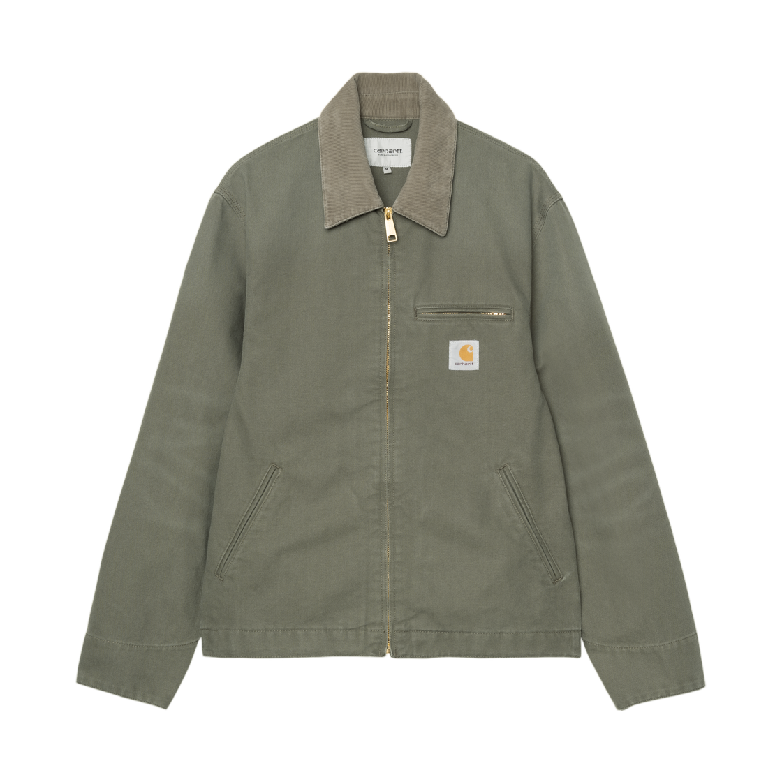칼하트 WIP 디트로이트 자켓 리프 스톤 캔버스(Carhartt WIP Detroit Jacket Leaf Stone Canvas) - 1