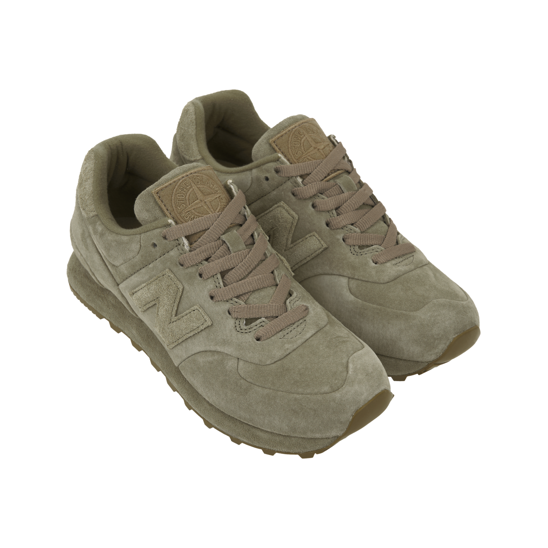 뉴발란스 x 스톤 아일랜드 574 고스트 다크 베이지(New Balance x Stone Island 574 Ghost Dark Beige) - 4