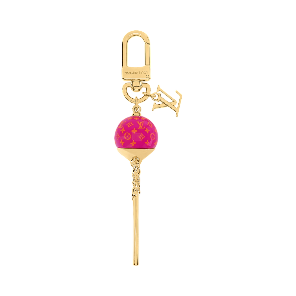 M03519 (W) Louis Vuitton LV Sweets Bag Charm Orange
