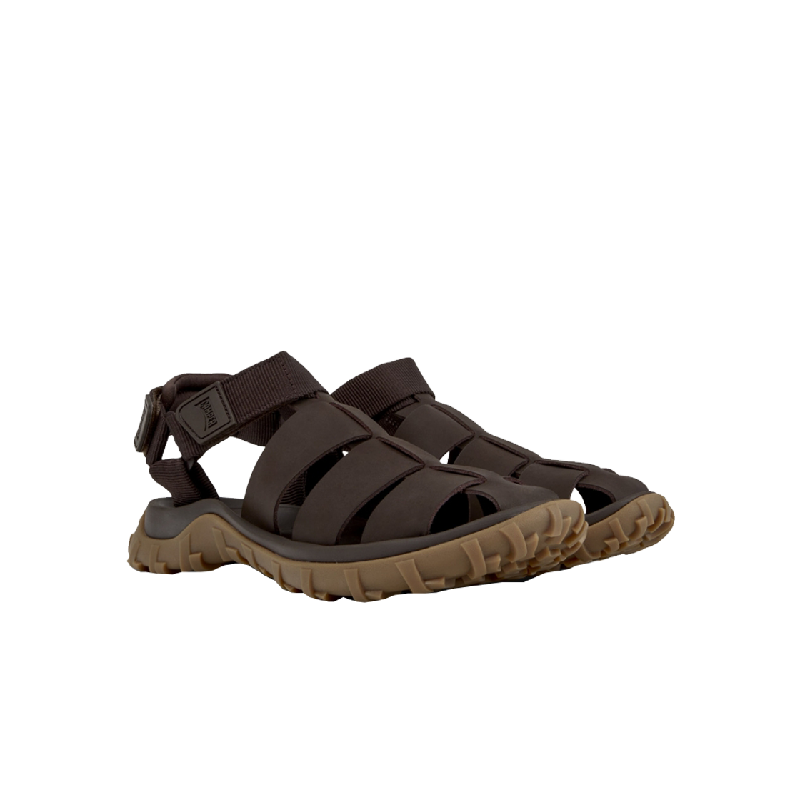 캠퍼 남성 드리프트 트레일 샌들 샌들 브라운(Camper Men Drift Trail Sandal Sandal Brown) - 2