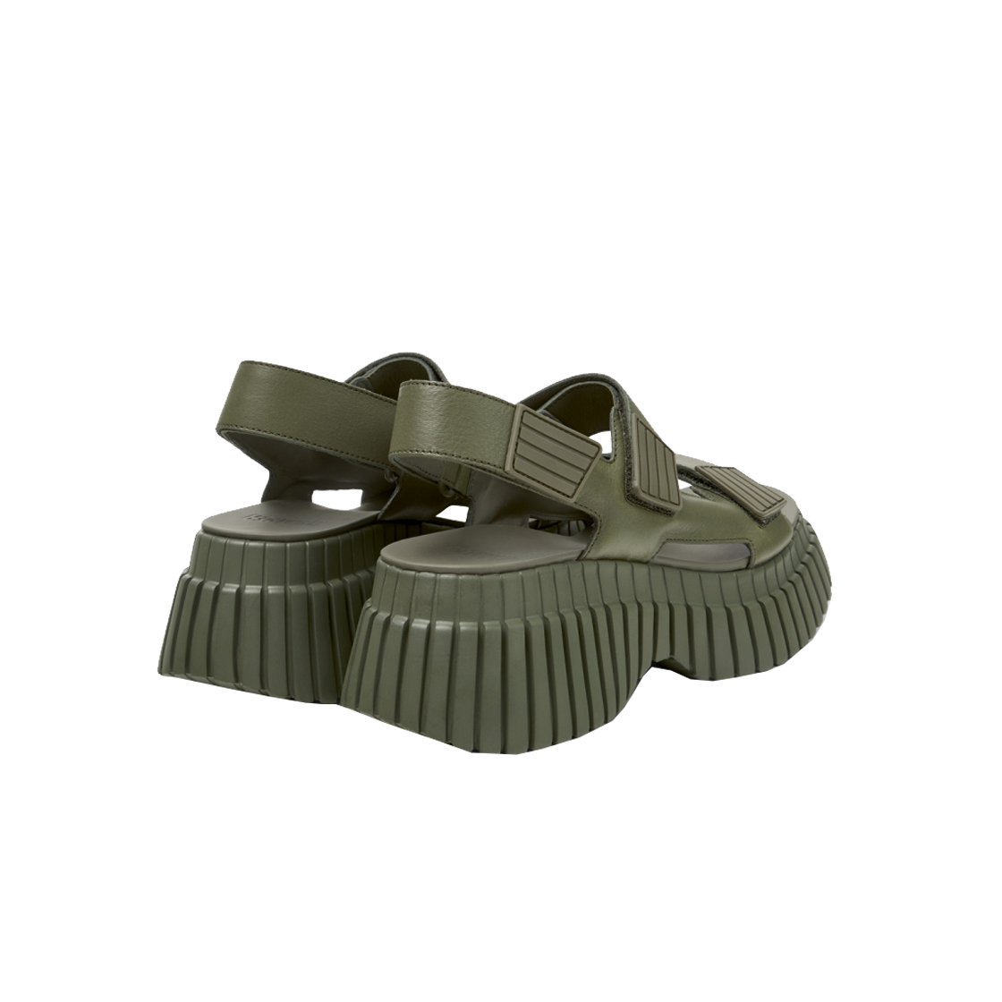 캠퍼 여성 pix BCN 샌들 카키(Camper Women pix BCN Sandal Khaki) - 4