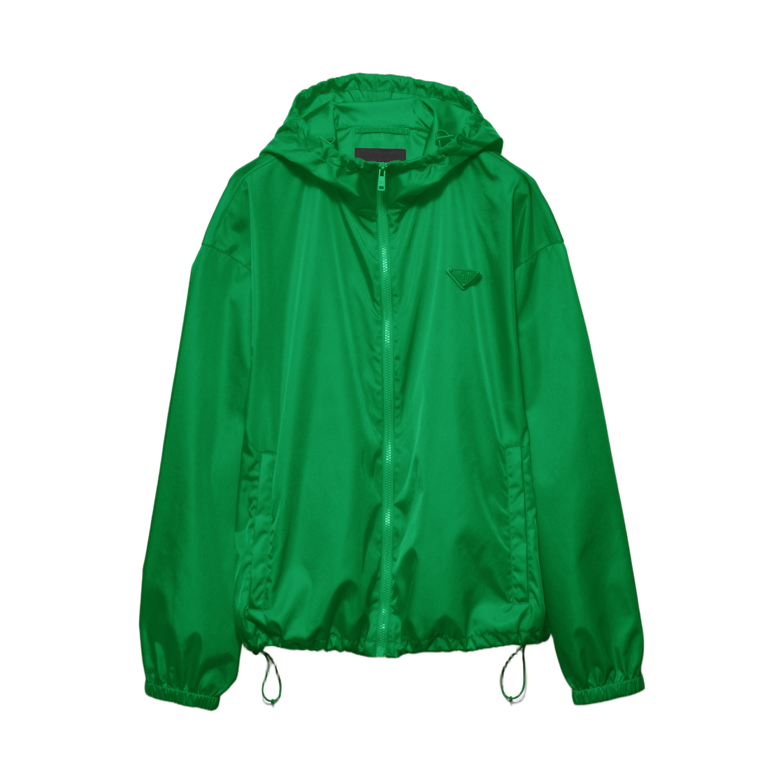 프라다 리나일론 레인 자켓 에메랄드(Prada Re-Nylon Rain Jacket Emerald)