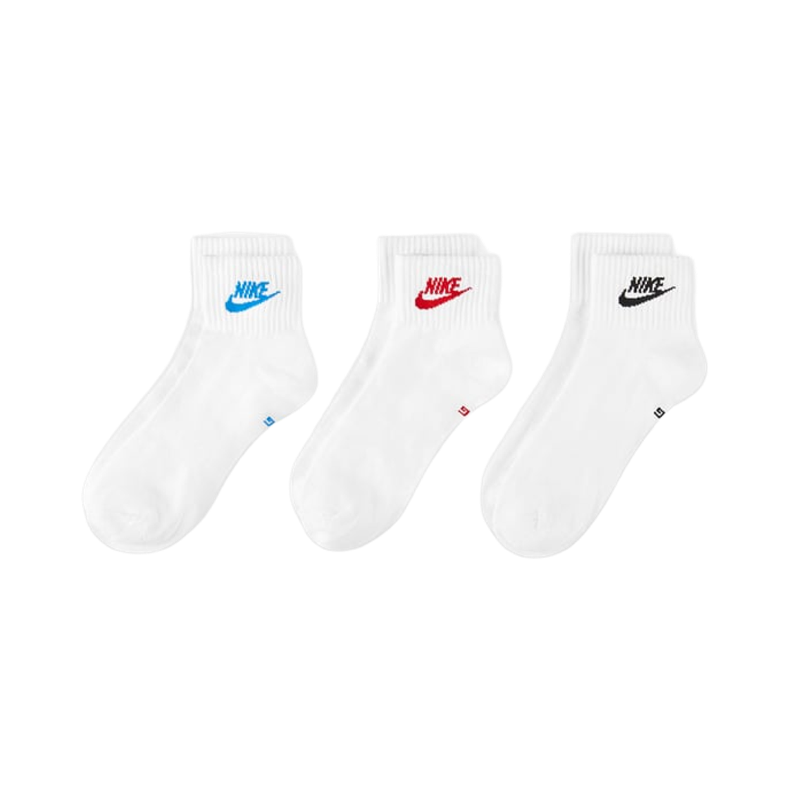 DX5074-911 Nike Everyday Essential Ankle Socks Multicolor (3 Pack/Korean Ver.)