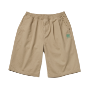 [더블적립]YESEYESEE C Logo Wide Shorts Beige