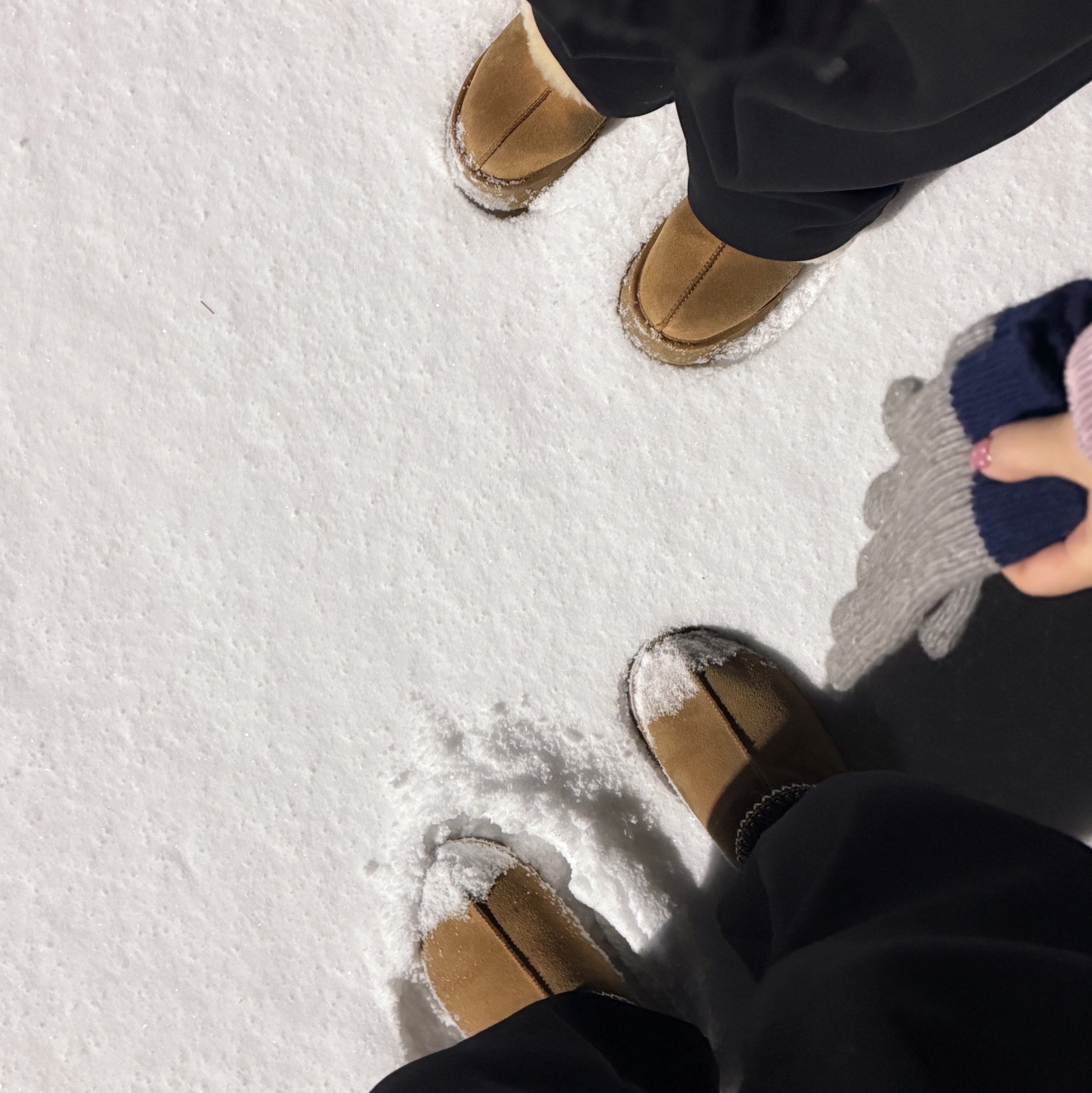 UGG Tasman Slipper Chestnut, (W) UGG Funkette Slides Chestnut 착용 스타일