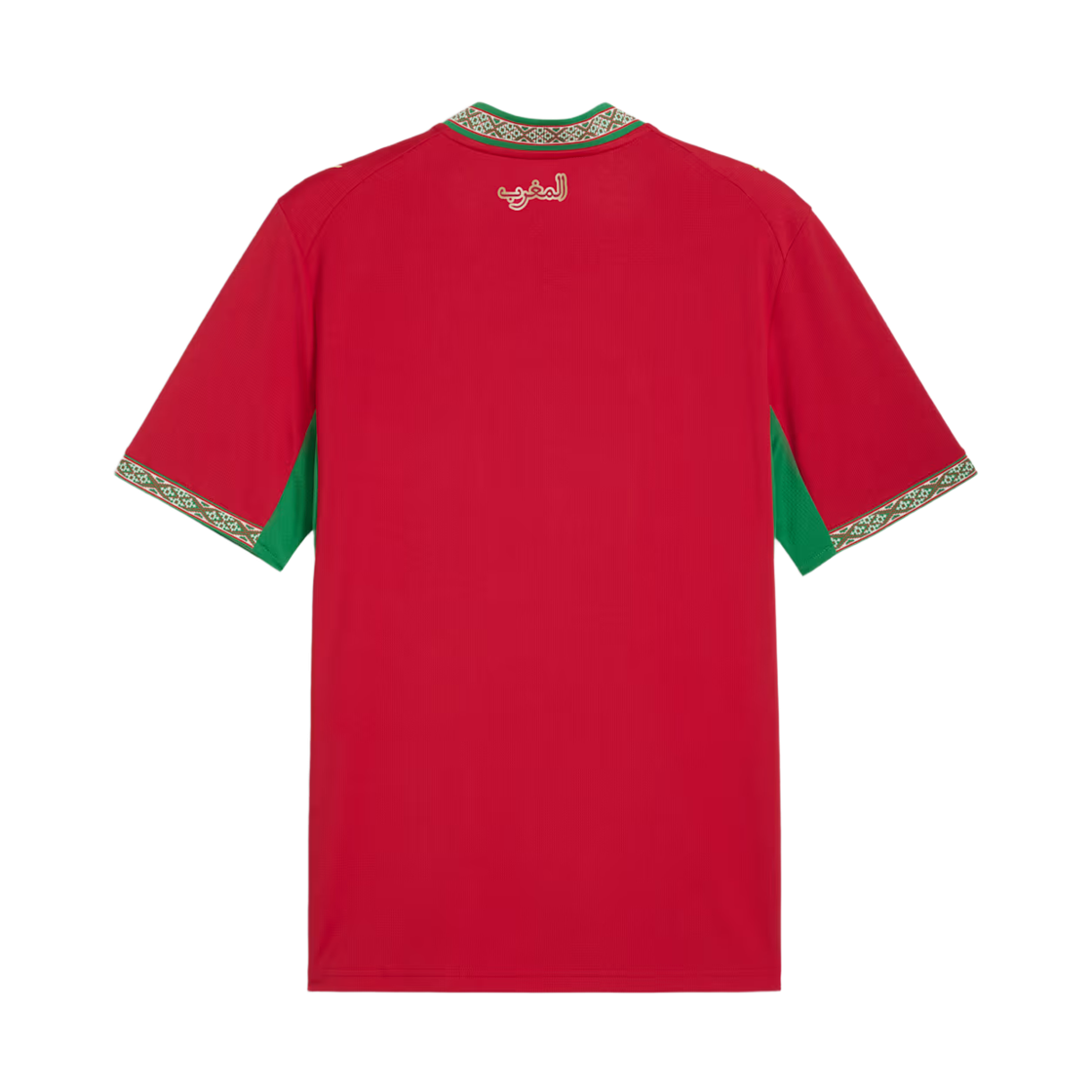 푸마 모로코 2026 홈 사커 저지 패스트 레드 빅토리 골드(Puma Morocco 2026 Home Soccer Jersey Fast Red Victory Gold) - 2