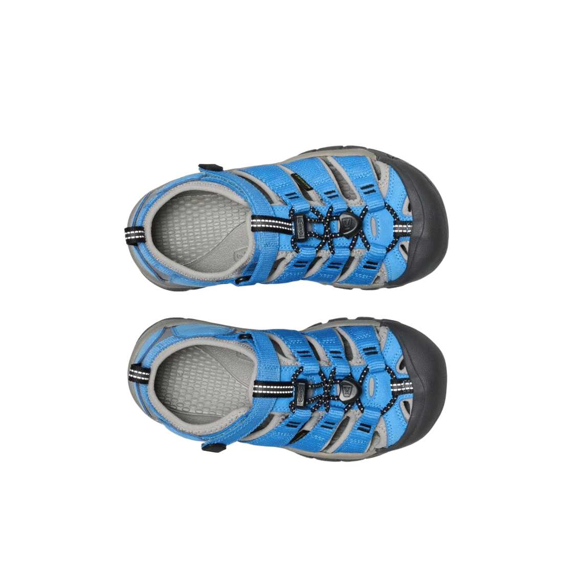 (키즈) 킨 뉴포트 H2 아주르 블루 드리즐((Kids) Keen Newport H2 Azure Blue Drizzle) - 2