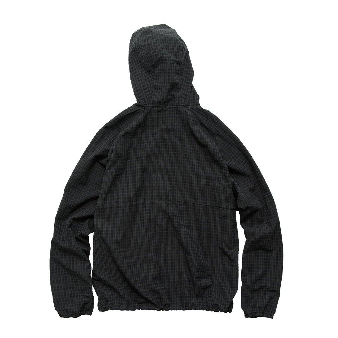 폴리테루 휴먼인덱스 휴먼 체크 후디 파카 차콜(Polyteru Human Index Human Check Hoodie Parka Charcoal) - 2