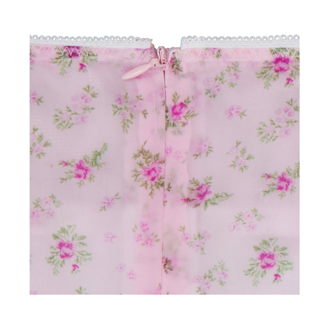 뮈르뮈르 레나 시어 플라워 미니 스커트(Murmure Lena Flower Skirt) - 2