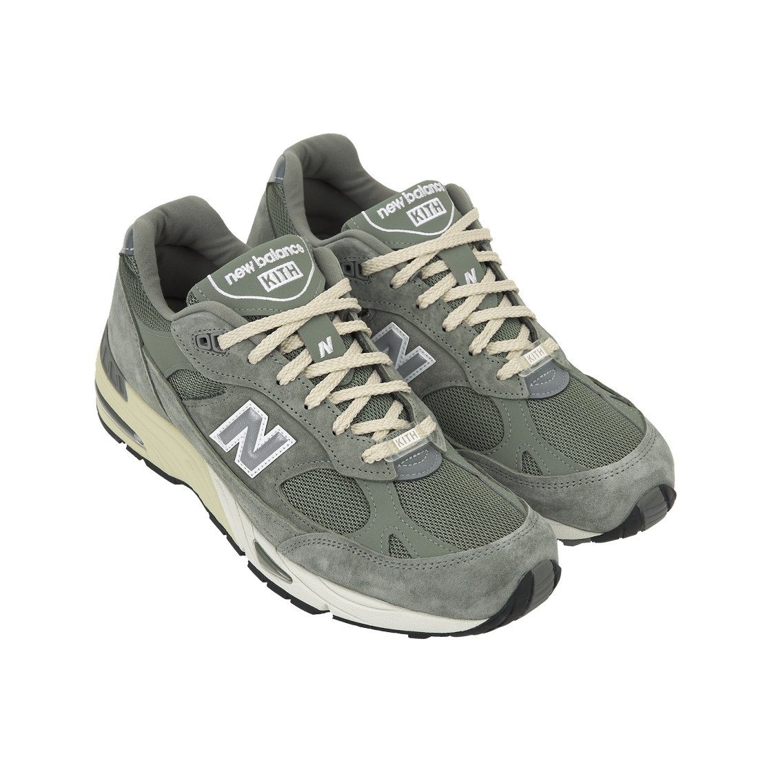 뉴발란스 x 키스 991v1 메이드 인 UK 베티버(New Balance x Kith 991v1 Made in UK Vetiver) - 4