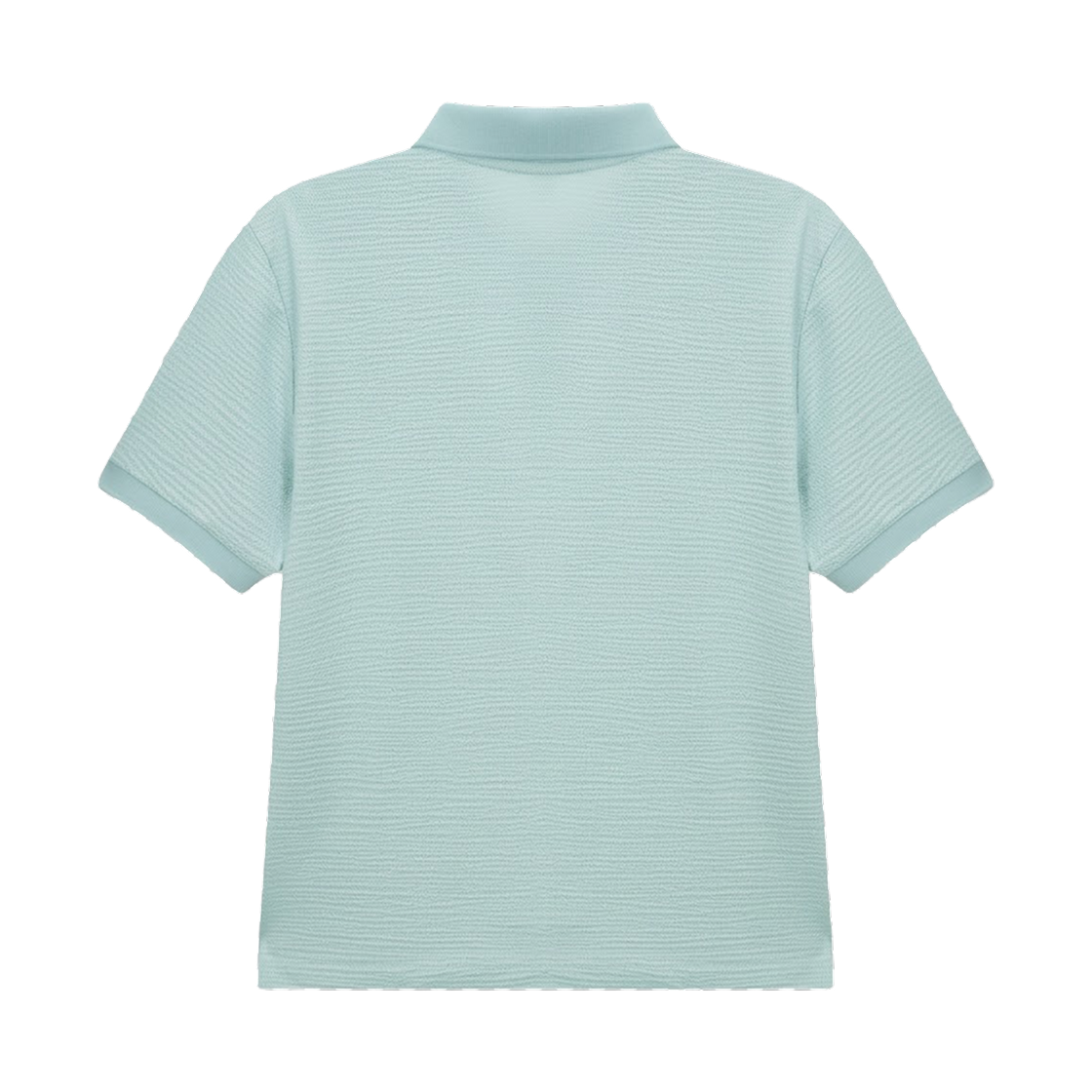 노스페이스 와플 숏슬리브 폴로 파스텔 터콰이즈 - 26SS(The North Face Waffle S/S Polo Pastel Turquoise - 26SS) - 2