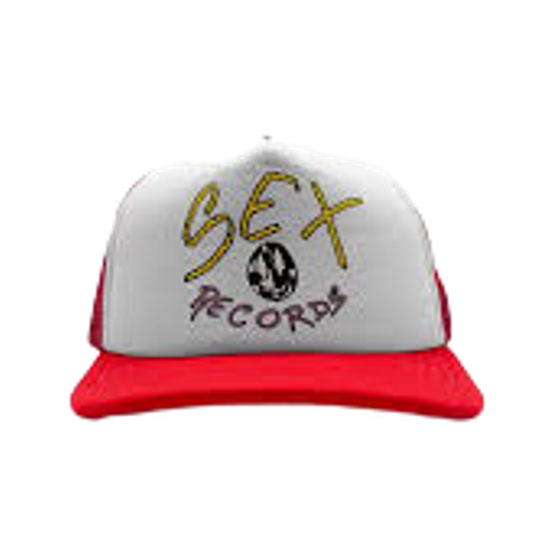 크롬하츠 매티 보이 섹스 레코드 로고 트러커햇 레드 화이트(Chrome Hearts Matty Boy Sex Records Logo Trucker Hat Red White) - 1