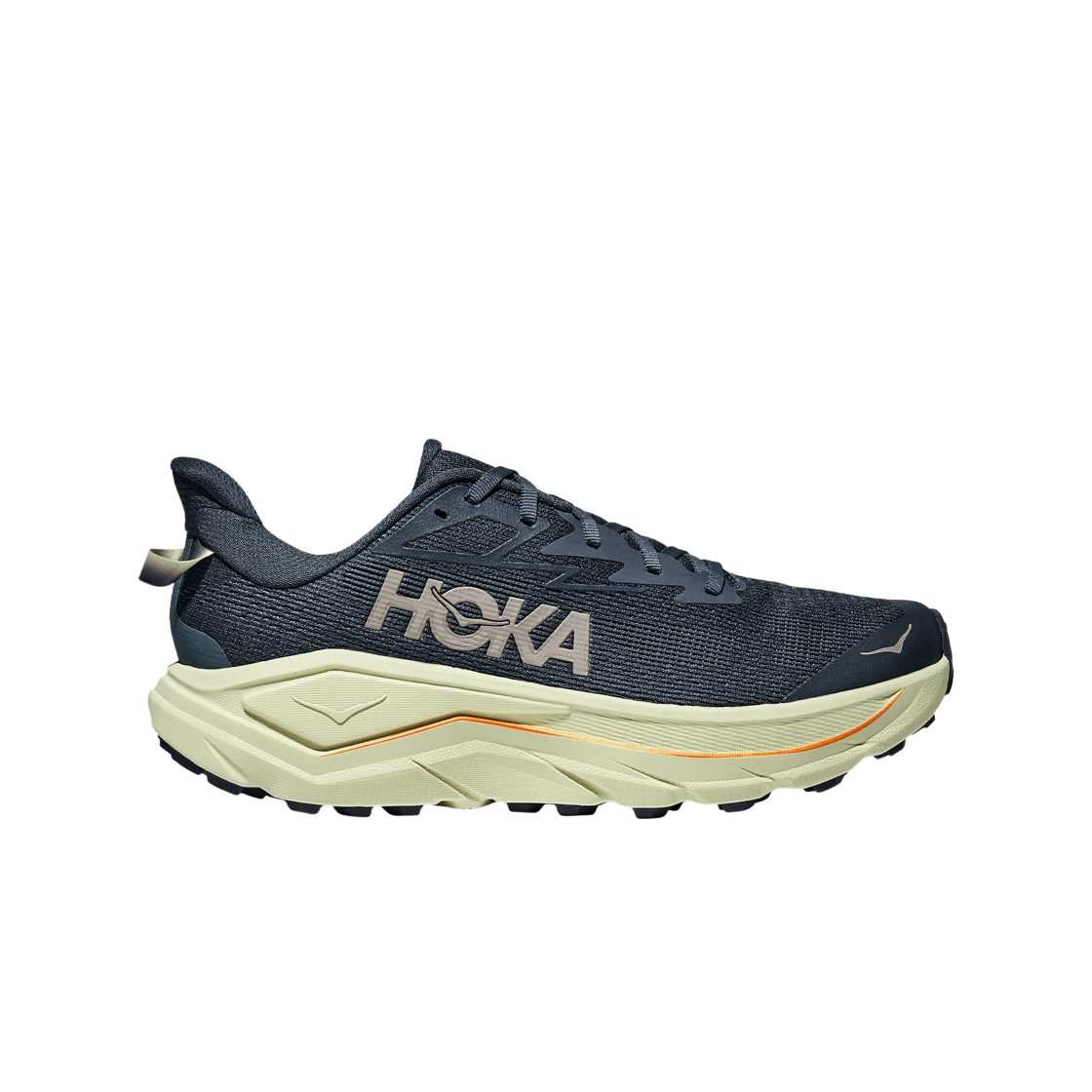 1168716-FYP Hoka Challenger 8 Faded Navy Pampass Grass - Regular