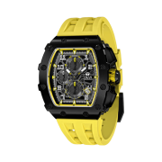 Tsar Bomba Elemental Chronograph Calendar Quartz  TB8204Q-07 Black Yellow