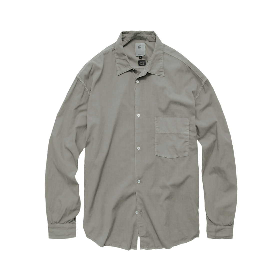 폴리테루 텐코 루즈드 셔츠 2.0 라이트 세이지(Polyteru Tenco Loosed Shirt 2.0 Light Sage) - 1