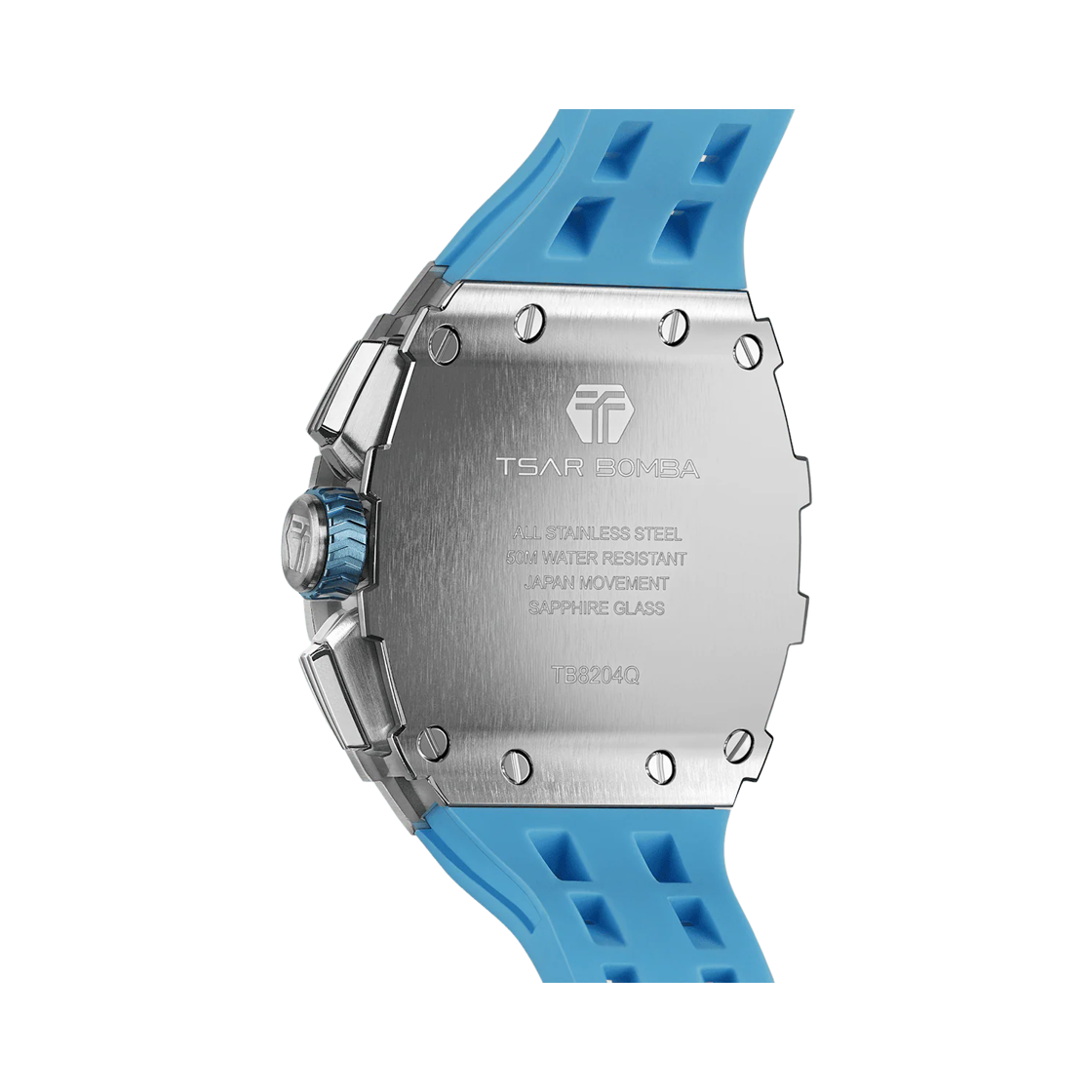 차르봄바 엘리멘탈 크로노그래프 캘린더 쿼츠 워치 TB8204Q-36 엘리트 블루(Tsar Bomba Elemental Chronograph Calendar Quartz TB8204Q-36 Elite Blue) - 2