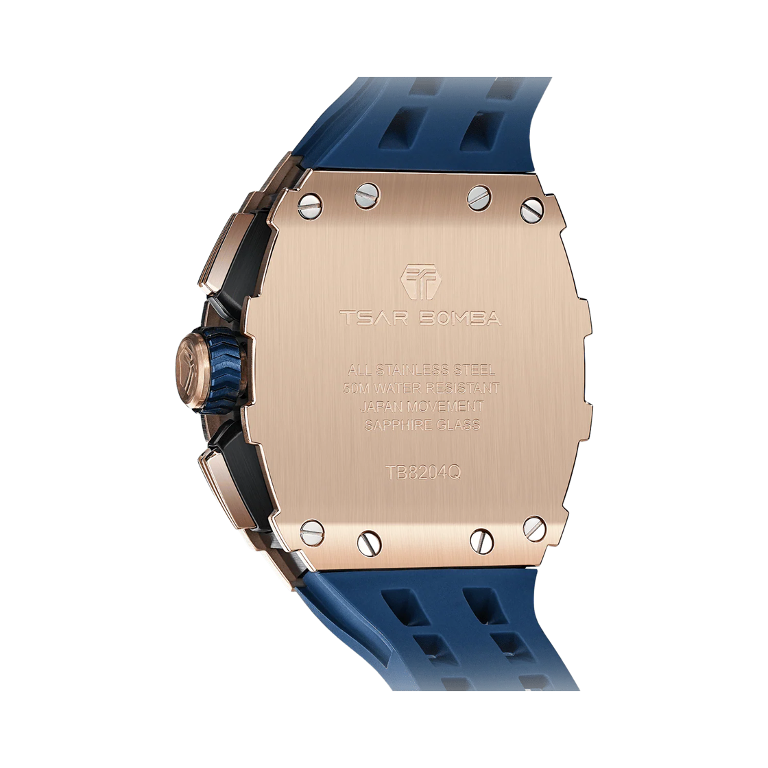 차르봄바 엘리멘탈 크로노그래프 캘린더 쿼츠 워치 TB8204Q-41 골든 블루(Tsar Bomba Elemental Chronograph Calendar Quartz TB8204Q-41 Golden Blue) - 2