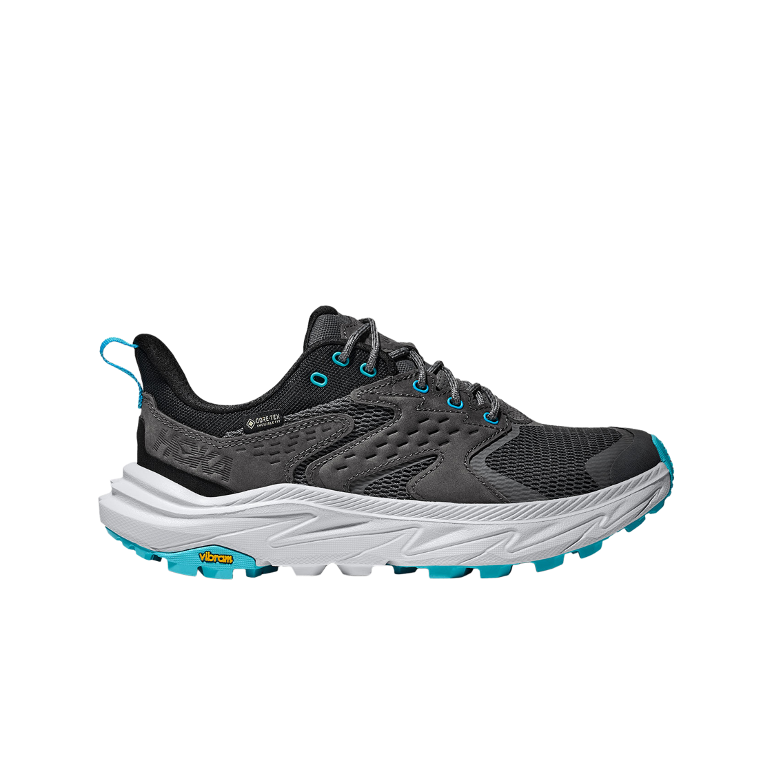 (W) 호카 아나카파 2 로우 GTX 새틀라이트 그레이 씨 아이스 - 레귤러((W) Hoka Anacapa 2 Low GTX Satellite Grey Sea Ice - Regular) - 1