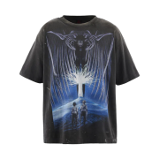 Saint Mxxxxxx x Attack On Titan S/S T-Shirt Black - 26SS